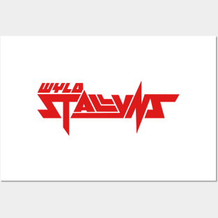 Wyld Stallyns logo Heavy Metal (red) Posters and Art